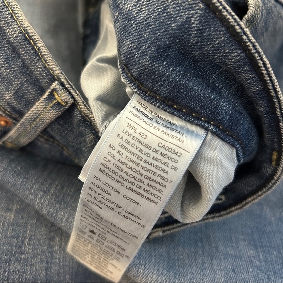 ❤️ Levi's Women's Denim Skinny Jeans 16M - Picture 5 of 10